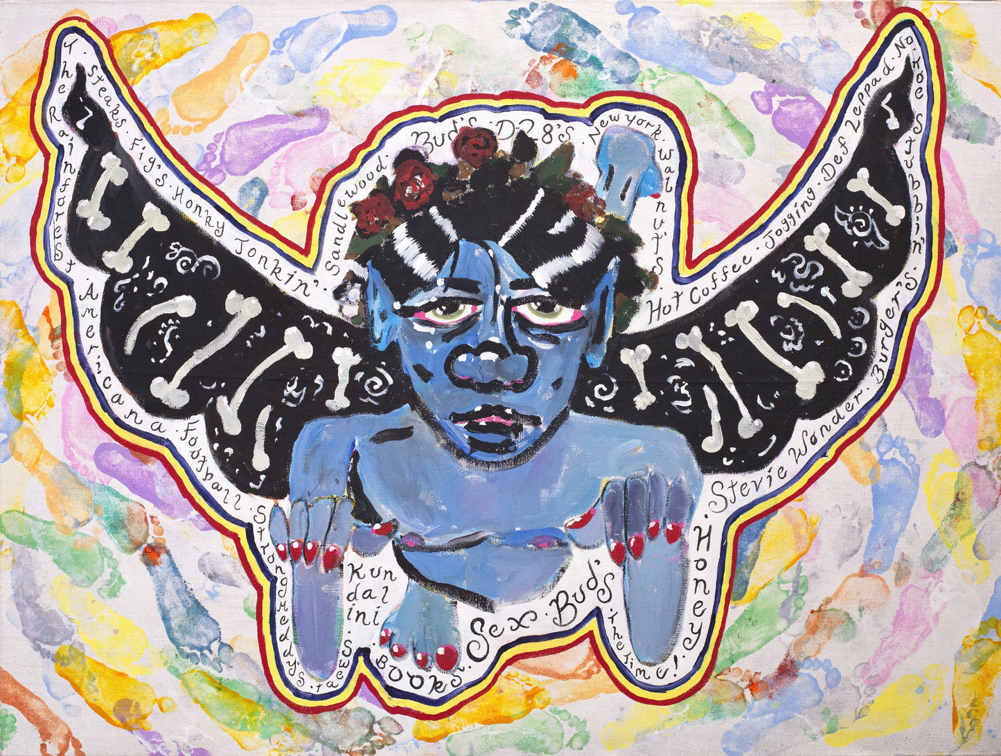 The Winged Angel of Terrible Energy comes to break the The Pure Flow of the Light of Cosmic Love